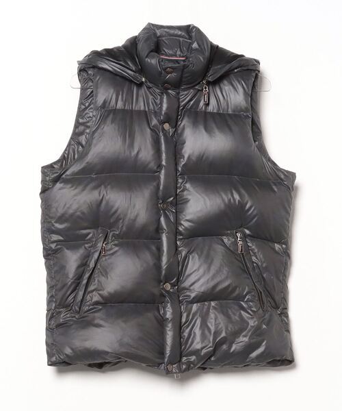 「BEAMS LIGHTS」 ダウンベスト M ブラック メンズ拍卖