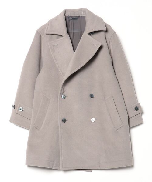 「ADRER」 ピーコート XX-SMALL グレー メンズ拍卖