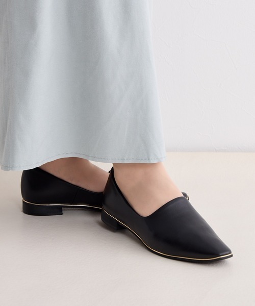 「HIMIKO」 パンプス 24.0cm ブラック レディース拍卖