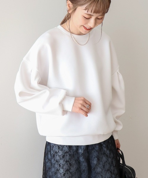 「AMERICAN HOLIC」 スウェットカットソー M オフホワイト レディース拍卖