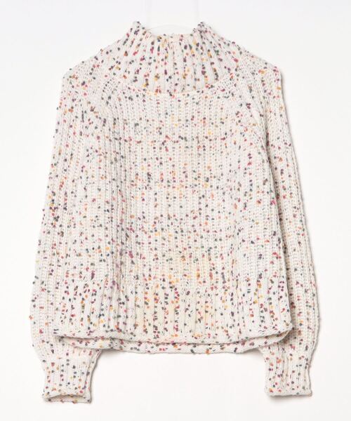 「BEAMS HEART」 長袖ニット - ホワイト レディース拍卖