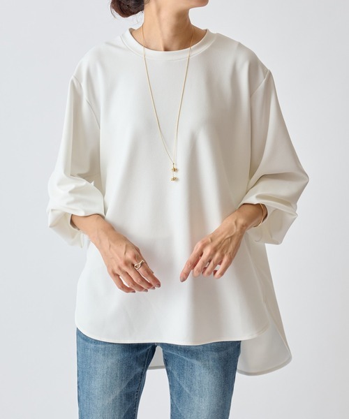 「BEARDSLEY」 長袖カットソー FREE ホワイト レディース拍卖