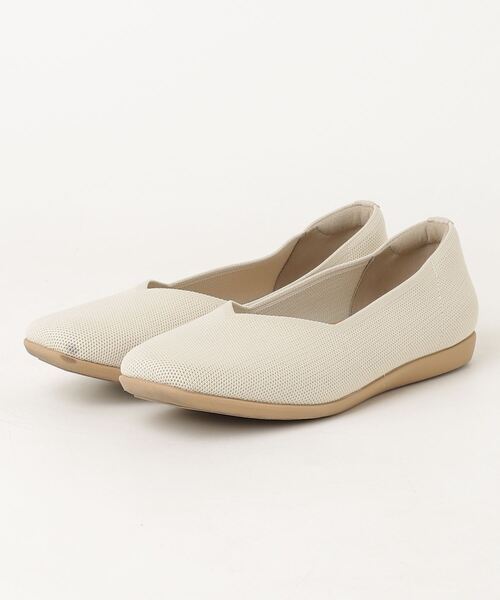 「ORiental TRaffic」 フラットパンプス 38 ベージュ レディース拍卖