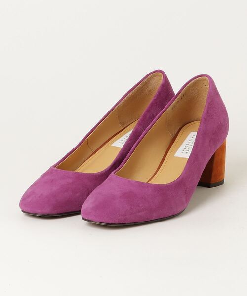「MACKINTOSH PHILOSOPHY」 パンプス 24cm パープル レディース拍卖