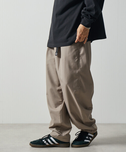 「FREAK'S STORE」 スラックス LARGE ベージュ メンズ拍卖