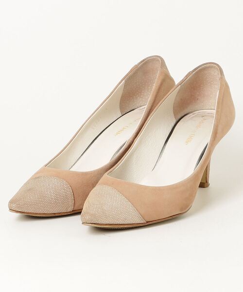 「ODETTE E ODILE」 パンプス 24cm ベージュ レディース拍卖