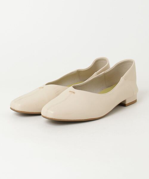 「ORiental TRaffic」 フラットパンプス 38 ベージュ レディース拍卖