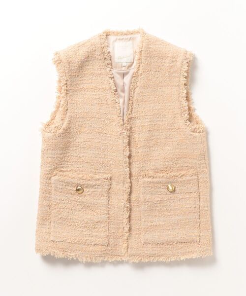 「B:MING by BEAMS」 ベスト SMALL ブラウン系その他 レディース拍卖