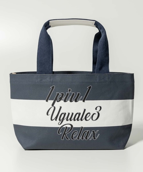 「1piu1uguale3 RELAX」 ハンドバッグ ONE SIZE ネイビー メンズ拍卖