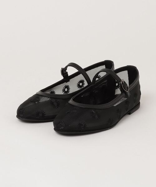 「UNITED ARROWS」 フラットパンプス 38 ブラック レディース拍卖