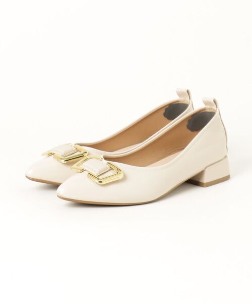 「ORiental TRaffic」 パンプス 38 ベージュ レディース拍卖