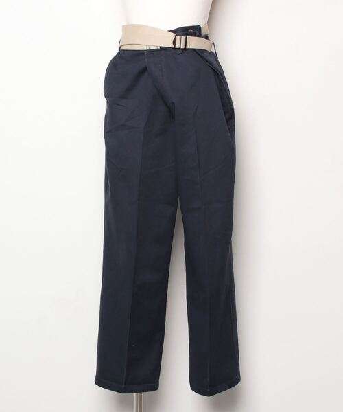 「MAISON EUREKA」 チノパンツ SMALL ネイビー レディース拍卖