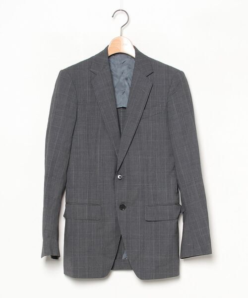 「TOMORROWLAND」 テーラードジャケット 42 グレー メンズ拍卖
