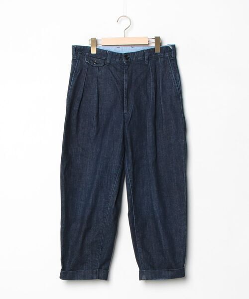 「BEAMS PLUS」 デニムパンツ MEDIUM インディゴブルー メンズ拍卖