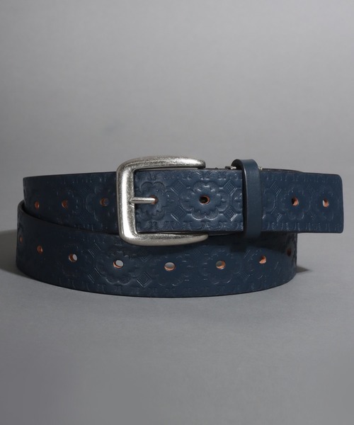 「SOMETHING」 ベルト FREE ネイビー レディース拍卖