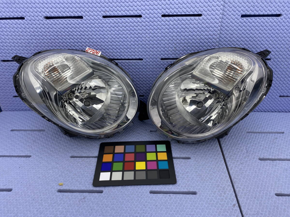 2726 * 非常に綺麗な状態 * 高品質の透明コーティング * MRワゴン WITTS MF22S ライト 左右 SET P5540 打刻印 左 右拍卖