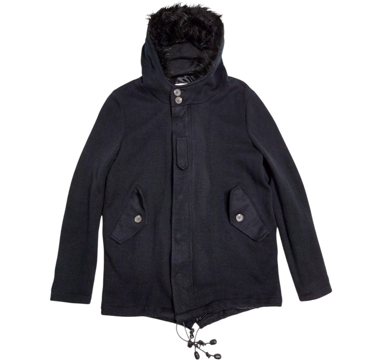 00s Rare THANX GOD knit ninja hoodie fur goa ifsixwasnine kmrii share spirit lgb obelisk 14th addiction number nine gunda y2k拍卖