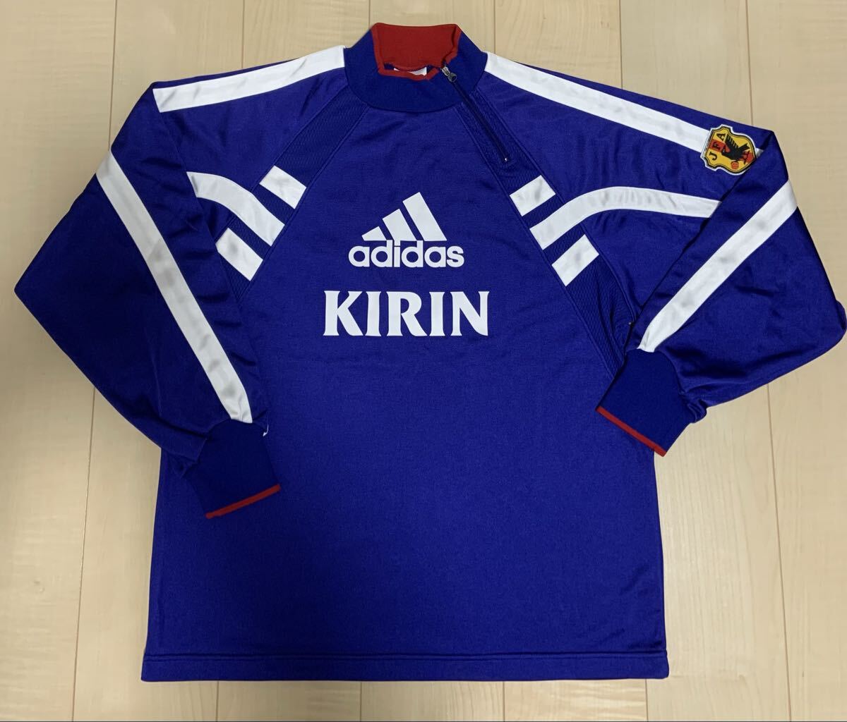 アディダス adidas サッカー 日本代表 ジャージ 2000 年代初頭 used 長期保管品 ヴィンテージ拍卖