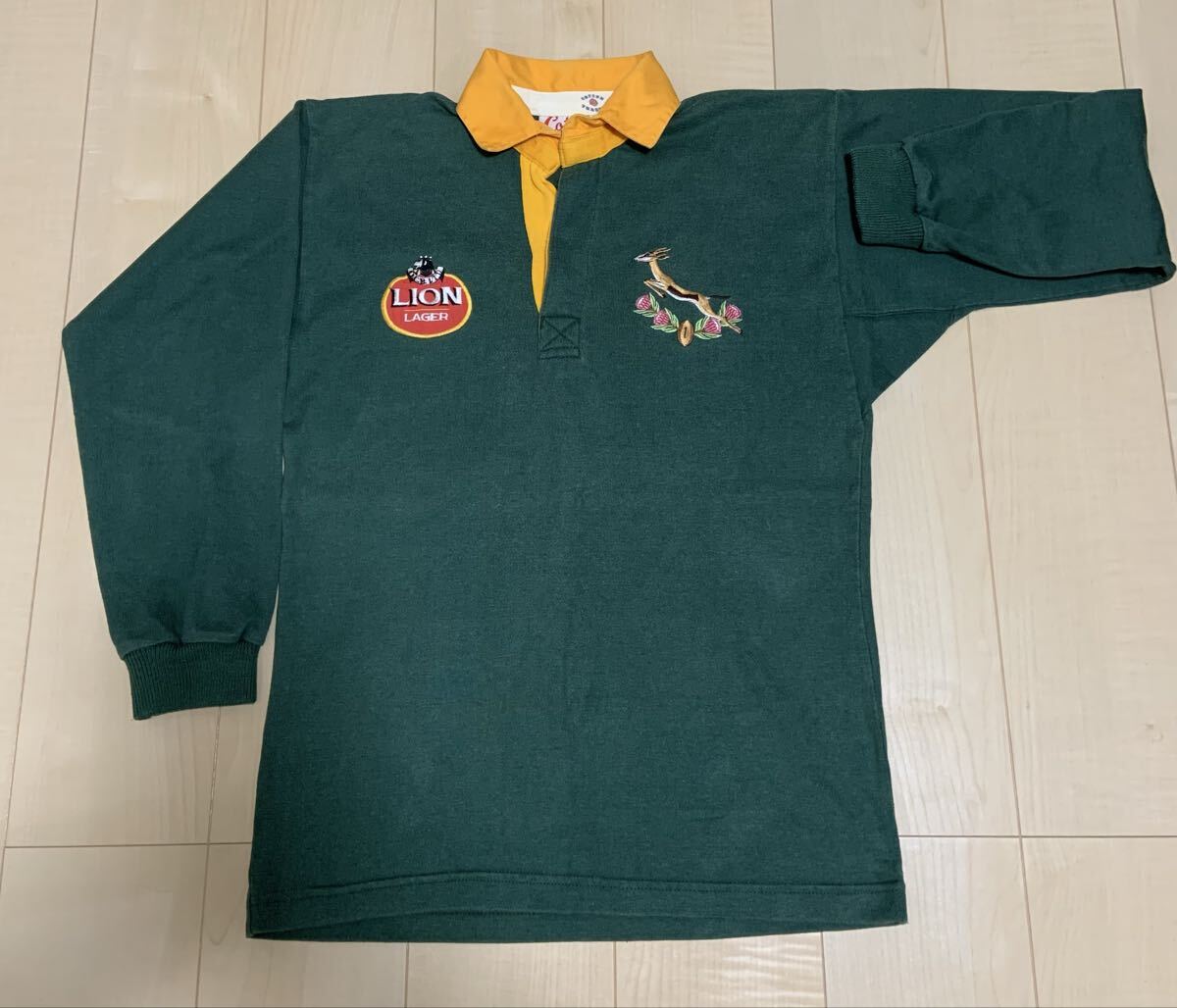 コットントレーダース Cotton Traders ラグビー 南アフリカ代表 スプリングボクス ジャージ サイズS used 長期保管品 拍卖
