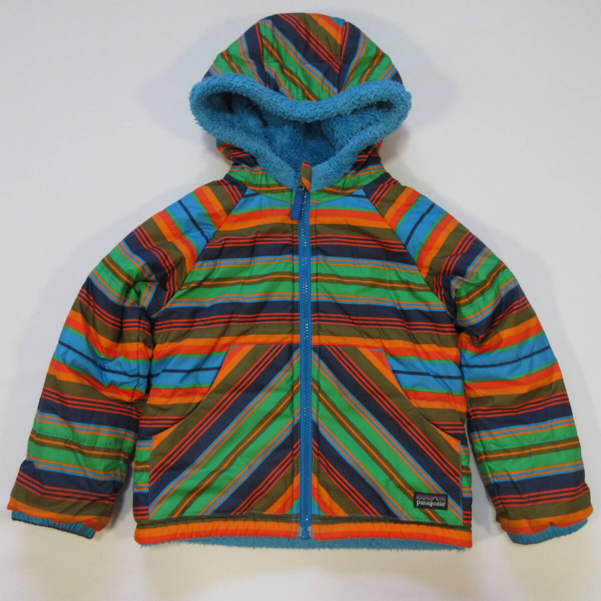 patagonia パタゴニア キッズ リバーシブルジャケット サイズ100くらい?拍卖