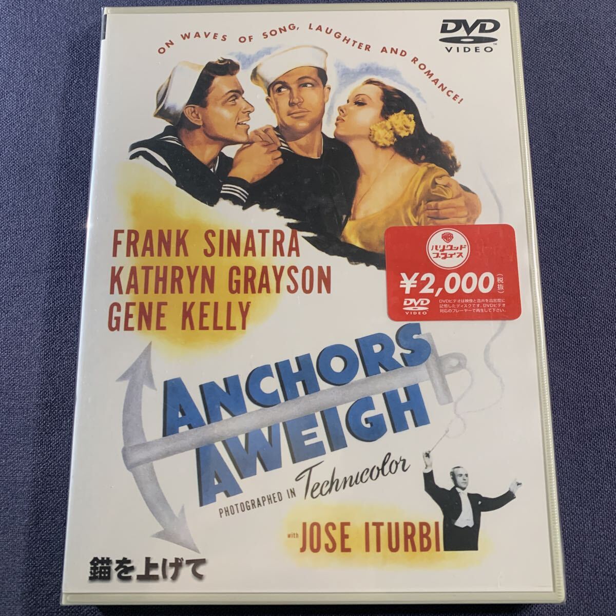 【未開封】【セル】DVD 『錨を上げて』 フランク・シナトラ キャスリン・グレイスン ジーン・ケリー拍卖