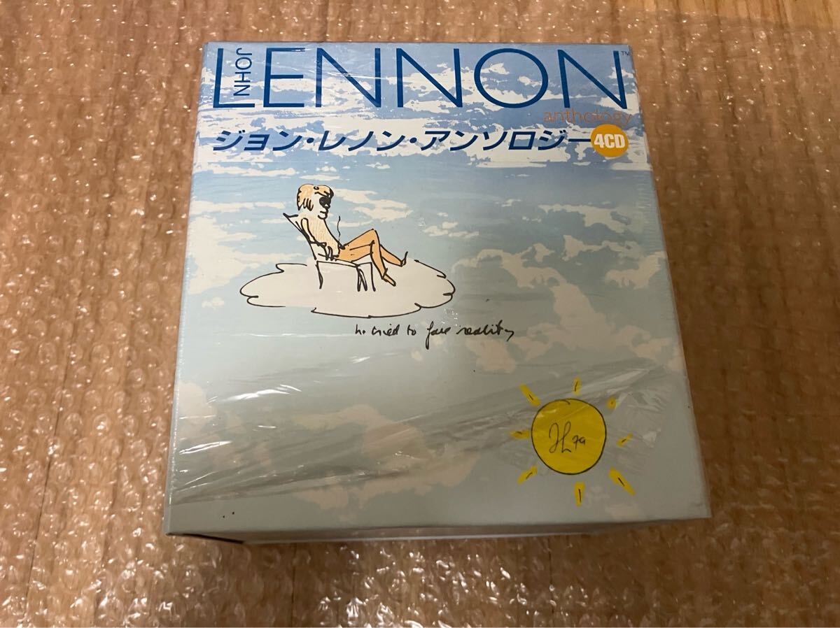 シュリンク付き 美品 ジョンレノン 帯付きアンソロジー拍卖