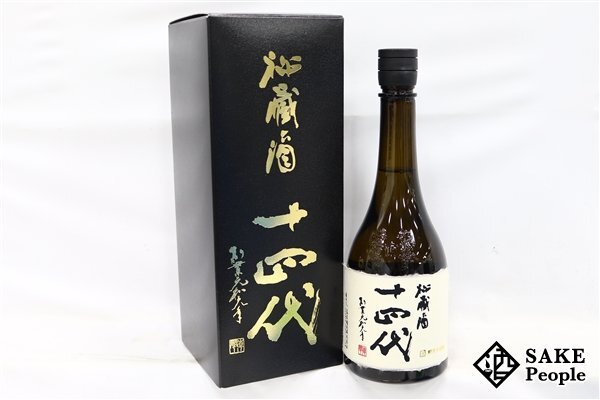 ☆注目! 十四代 秘蔵酒 純米大吟醸 古酒 720ml 15度 箱付き 2025.5 高木酒造 山形県拍卖