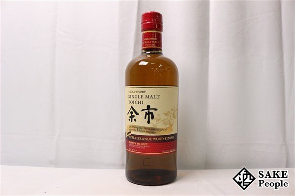 ◇注目! ニッカ 余市 2020 アップルブランデーウッドフィニッシュ シングルモルト 700ml 47% ジャパニーズ拍卖