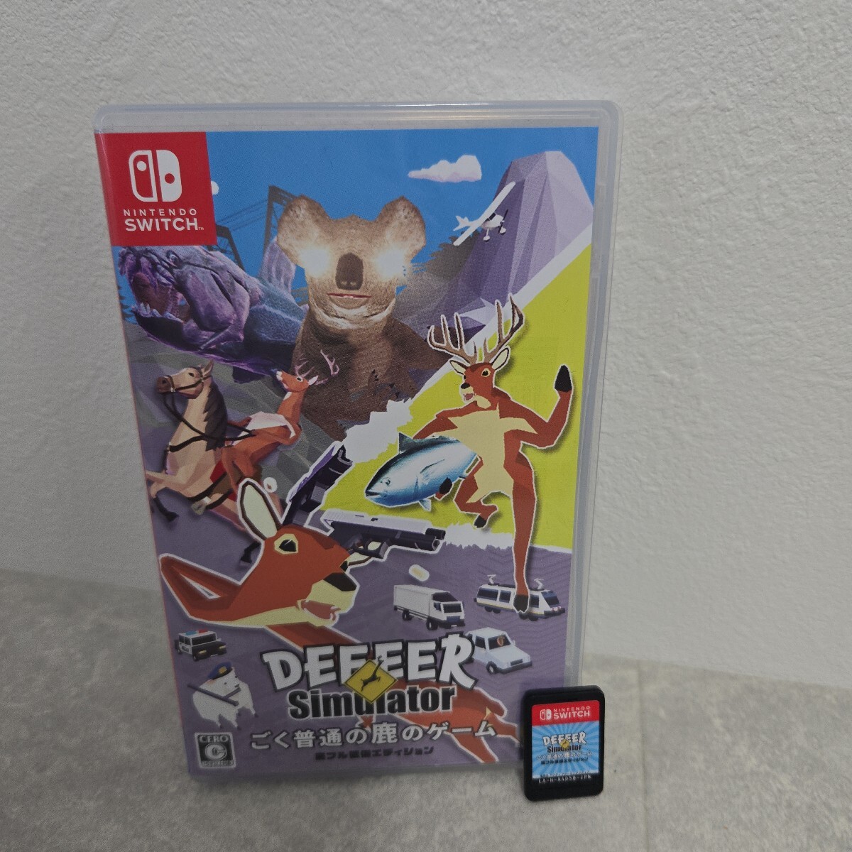 006S 任天堂 Nintendo Switch ソフト DEEEER Simulator ごく普通の鹿のゲーム 1円~拍卖