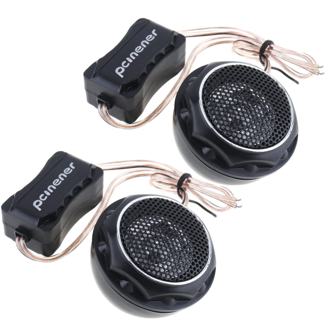 TS-T280高音質高音域UPツイーター音質が良いツィーター140Wドームツイーター カーオーディオ 28mmスピーカークロスオーバー付ツィーター2個拍卖