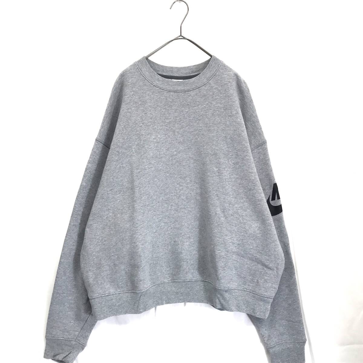 KZ8799★NIKE AIR × FEAR OF GOD : クルーネックスウェット★L★グレー トレーナー 18aw拍卖