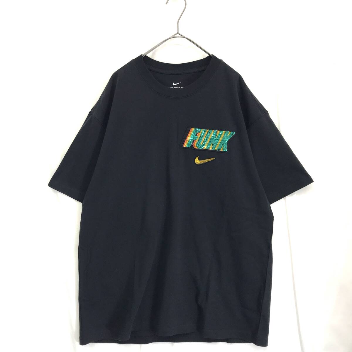KZ8802★NIKE : Roswell Rayguns エレベーテッド Tシャツ★XL★ブラック タグ付き 半袖拍卖