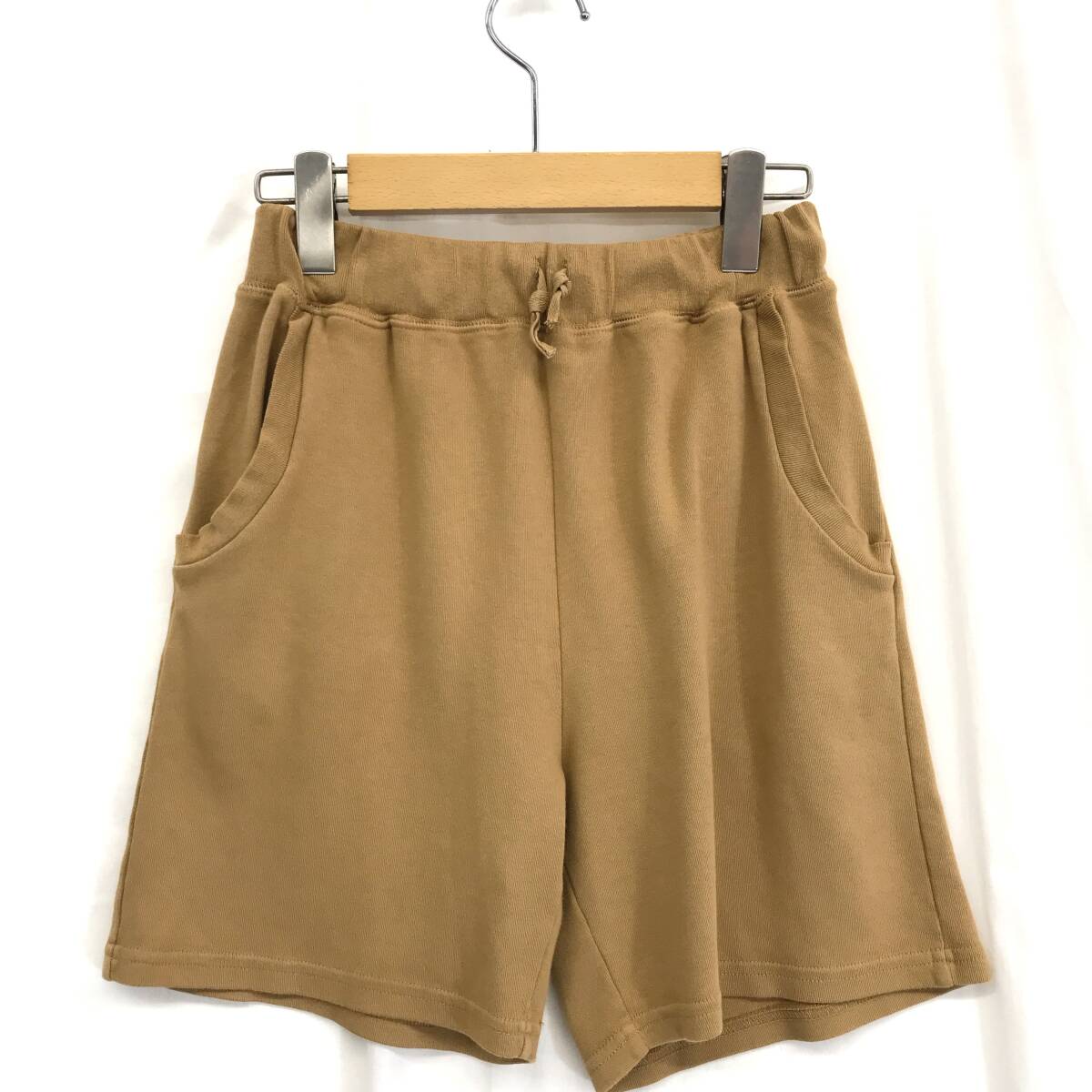 JZ0829★Mixta : スウェットショーツ★S★キャメルブラウン系 ミクスタ拍卖