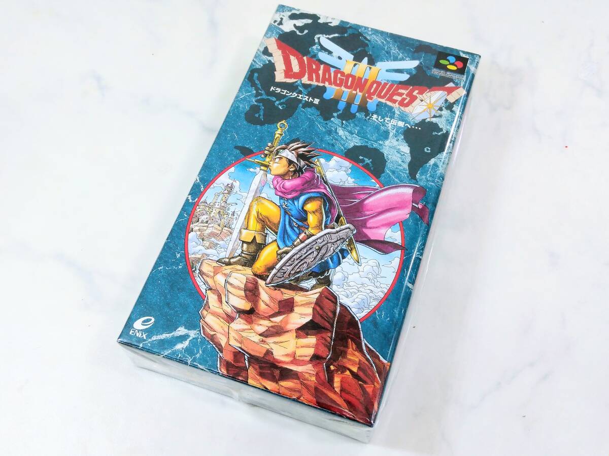 レアストック 未使用 (SFC版)ドラゴンクエストIII そして伝説へ 説明確認必要!!拍卖
