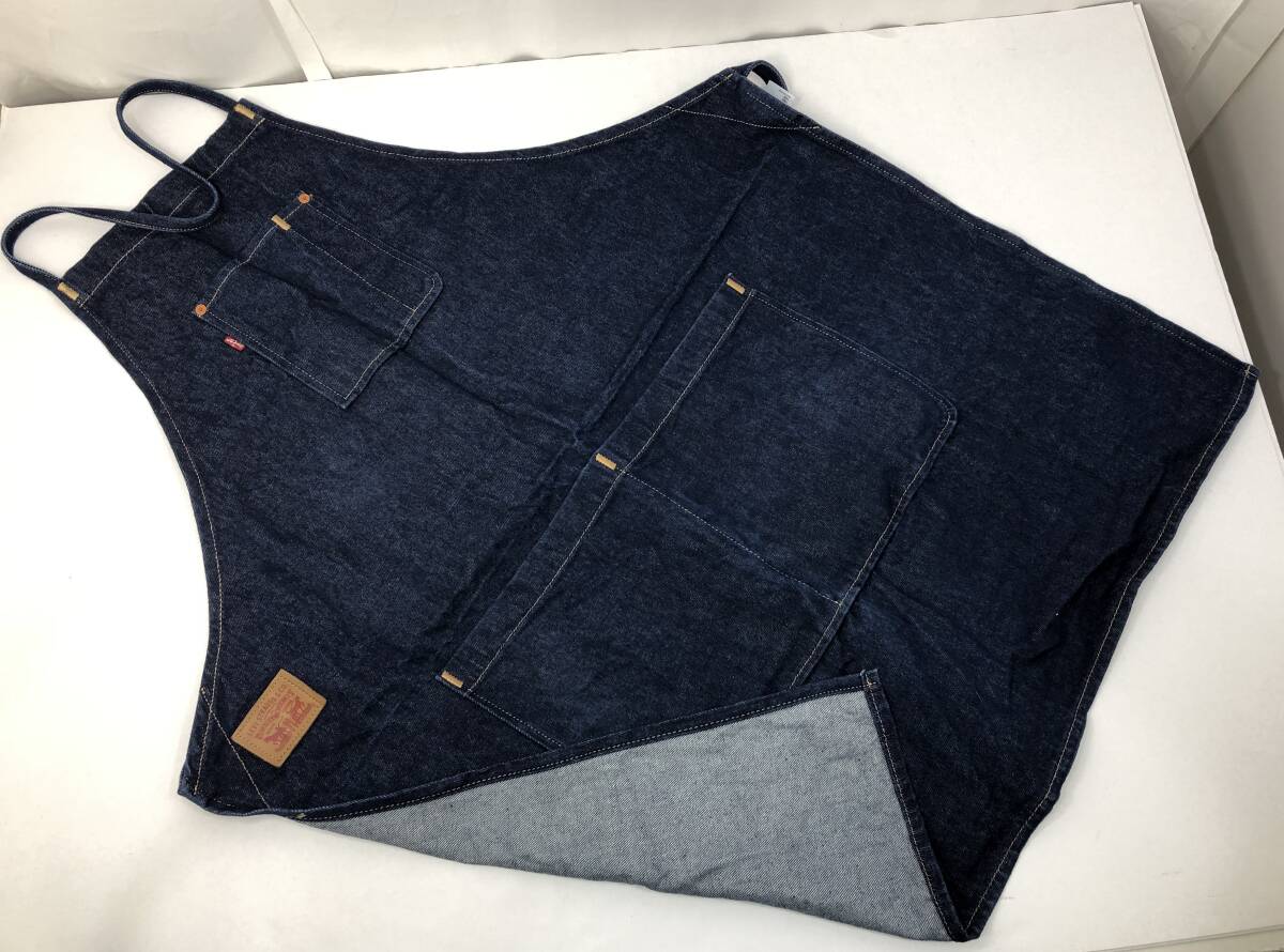 ■Levi's リーバイス デニム エプロン インディゴ サイズ:UN【中古】男女兼用拍卖