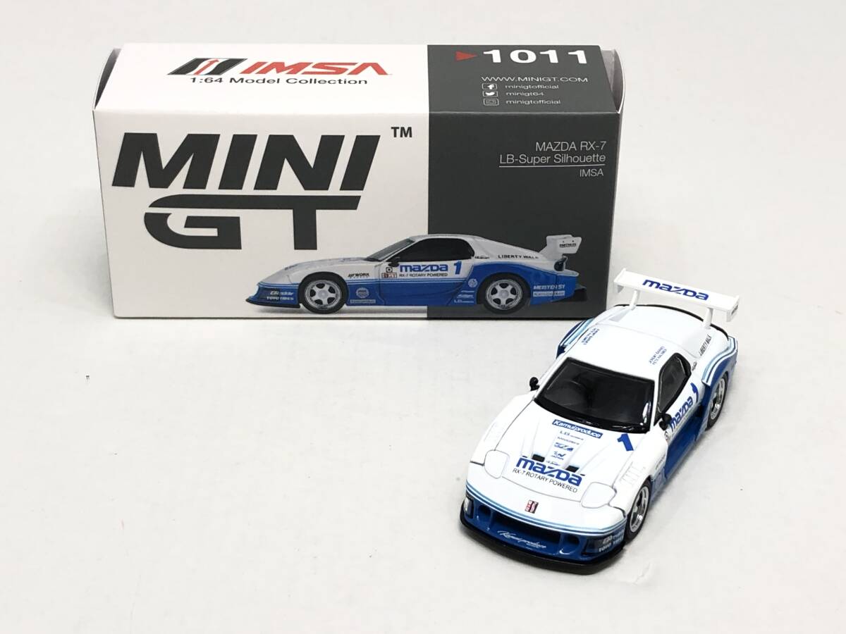■MINI GT MAZDA RX-7 LB-Super Silhouette IMSA RHD ミニカー 1/64 MGT01011-LB【中古】マツダ拍卖