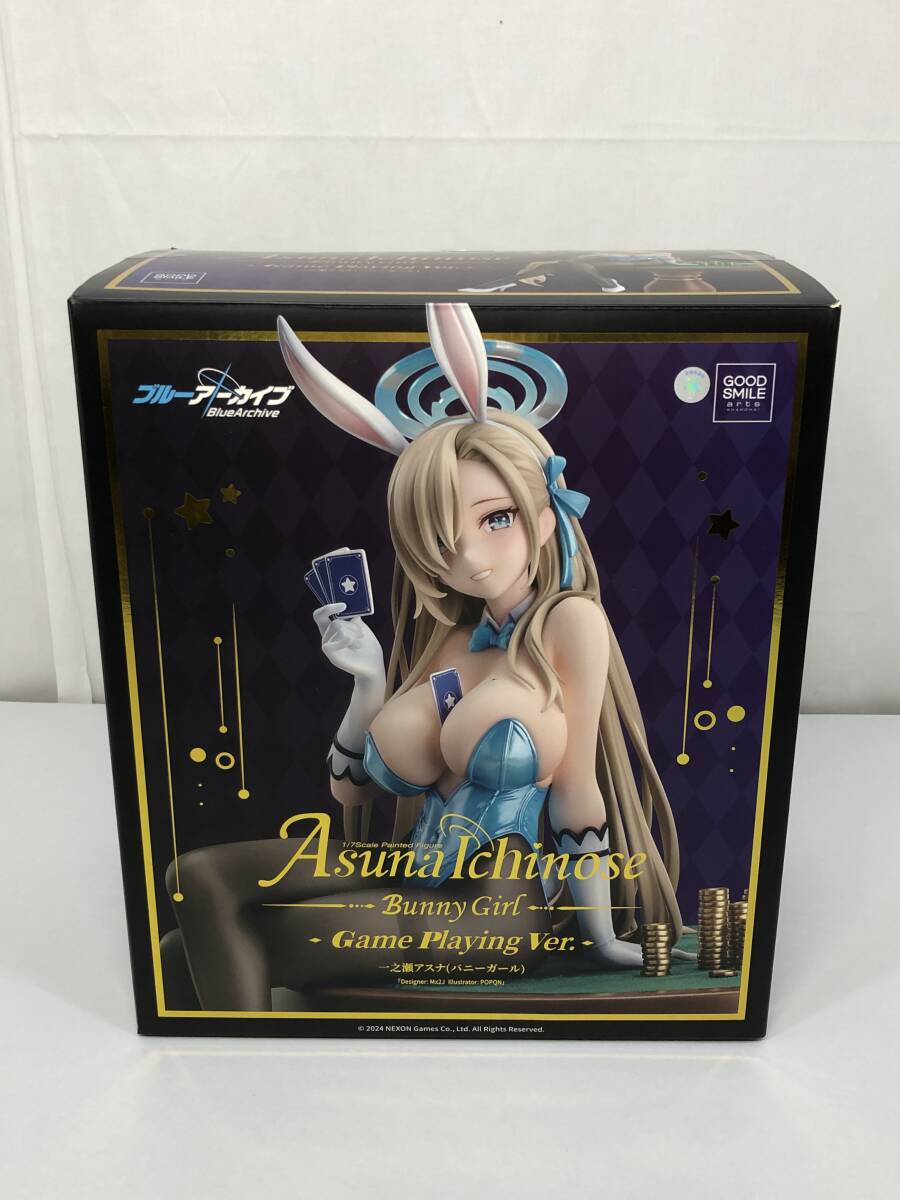 ■グッドスマイルアーツ上海 ブルーアーカイブ 一ノ瀬アスナ(バニーガール) Game Playing Ver. フィギュア【中古】拍卖