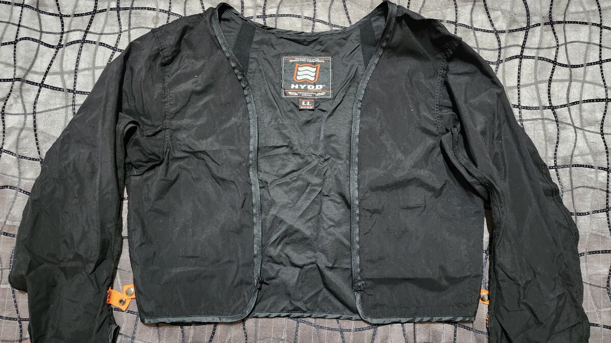 【LL】HYOD メッシュジャケット レザージャケット インナー バイク ライディング ライダース防風防水 ラミネート加工拍卖