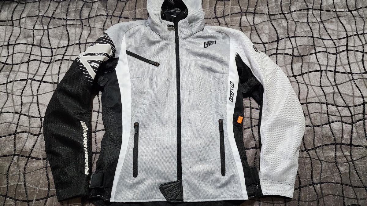 【レディスL】HYOD ヒョウドウ SPEED ID メッシュ レディース フード付き ジャケット バイク ライディング ライダース拍卖