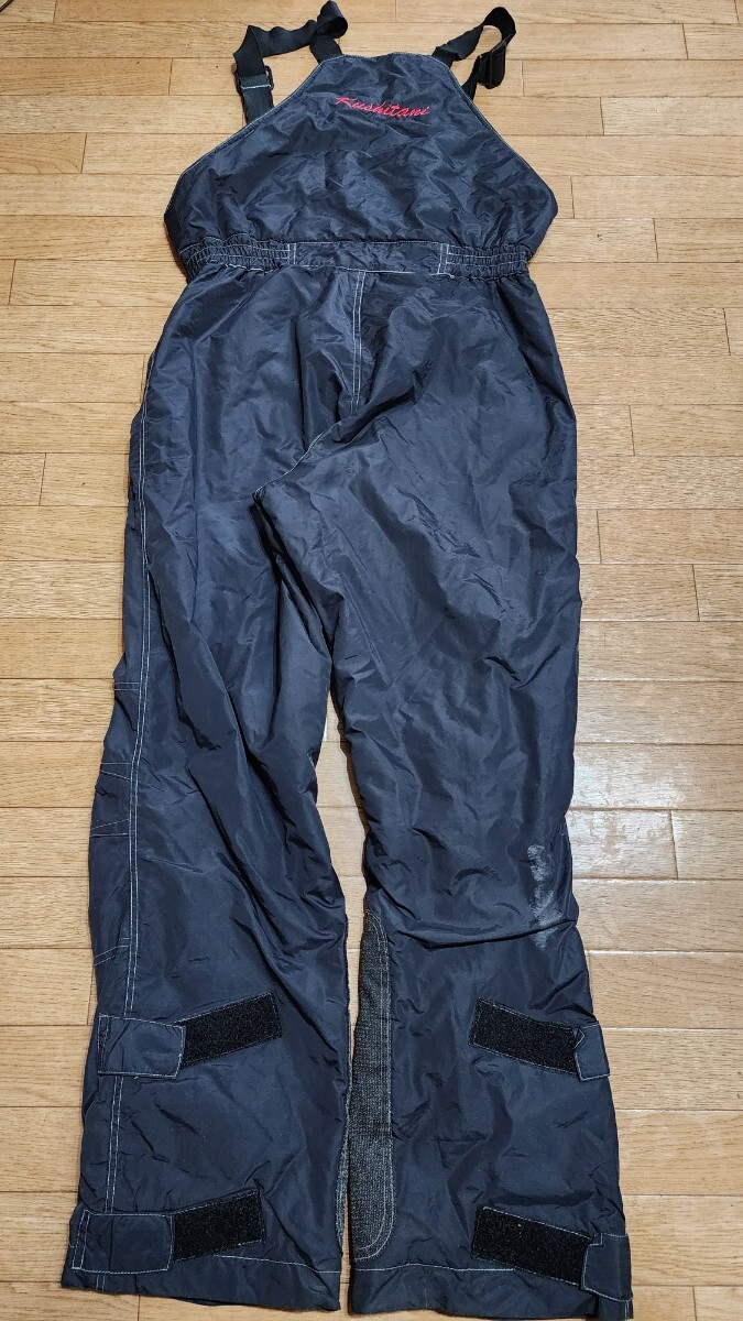 【おすすめL】クシタニ ウィンターパンツ オーバーパンツ サスペンダー付き バイク ライディング ライダース 防風防水拍卖