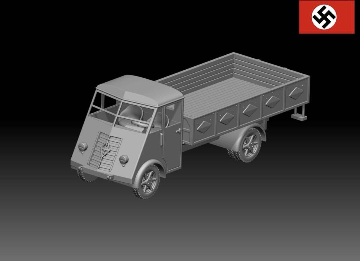 1/72 レジンキット WW2 ドイツ軍 ルノー AHN 3.5t ドイツ アーミートラック 251102拍卖