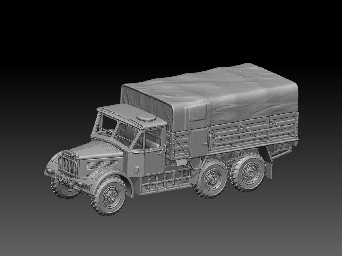 1/35 レジンキット 未塗装 WW2 イギリス軍 アルビオン CX22 重砲牽引車 251105拍卖