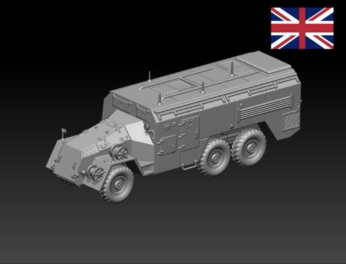1/72 レジンキット 未塗装 WW2 イギリス軍 AEC 6×6輪駆動装甲指揮車 北アフリカ戦線使用 251102拍卖
