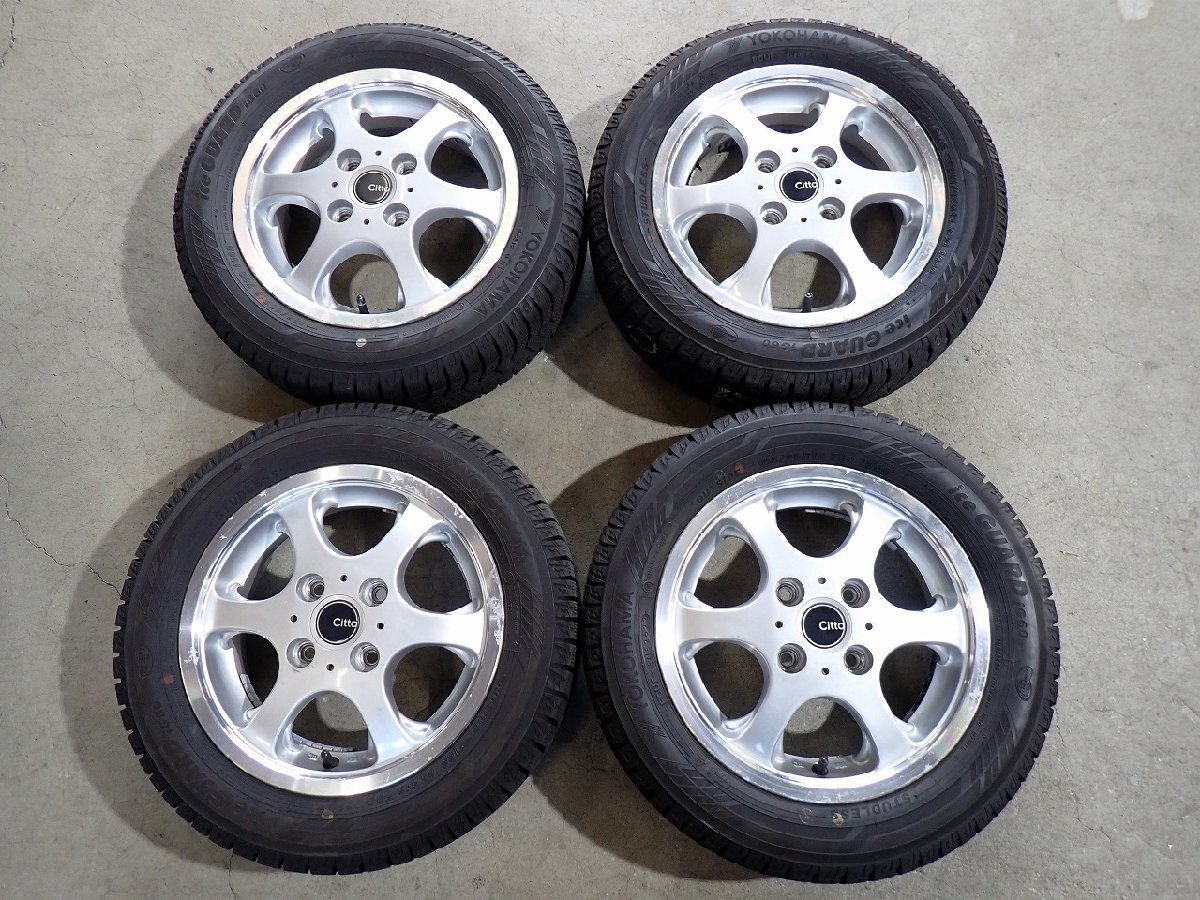 YS23104【送料無料155/65R13】ライフ ゼスト オッティ ekワゴン ※ekスポーツ不可※ 冬タイヤ ★13×4.5J 100/4H ET45★1円スタート拍卖