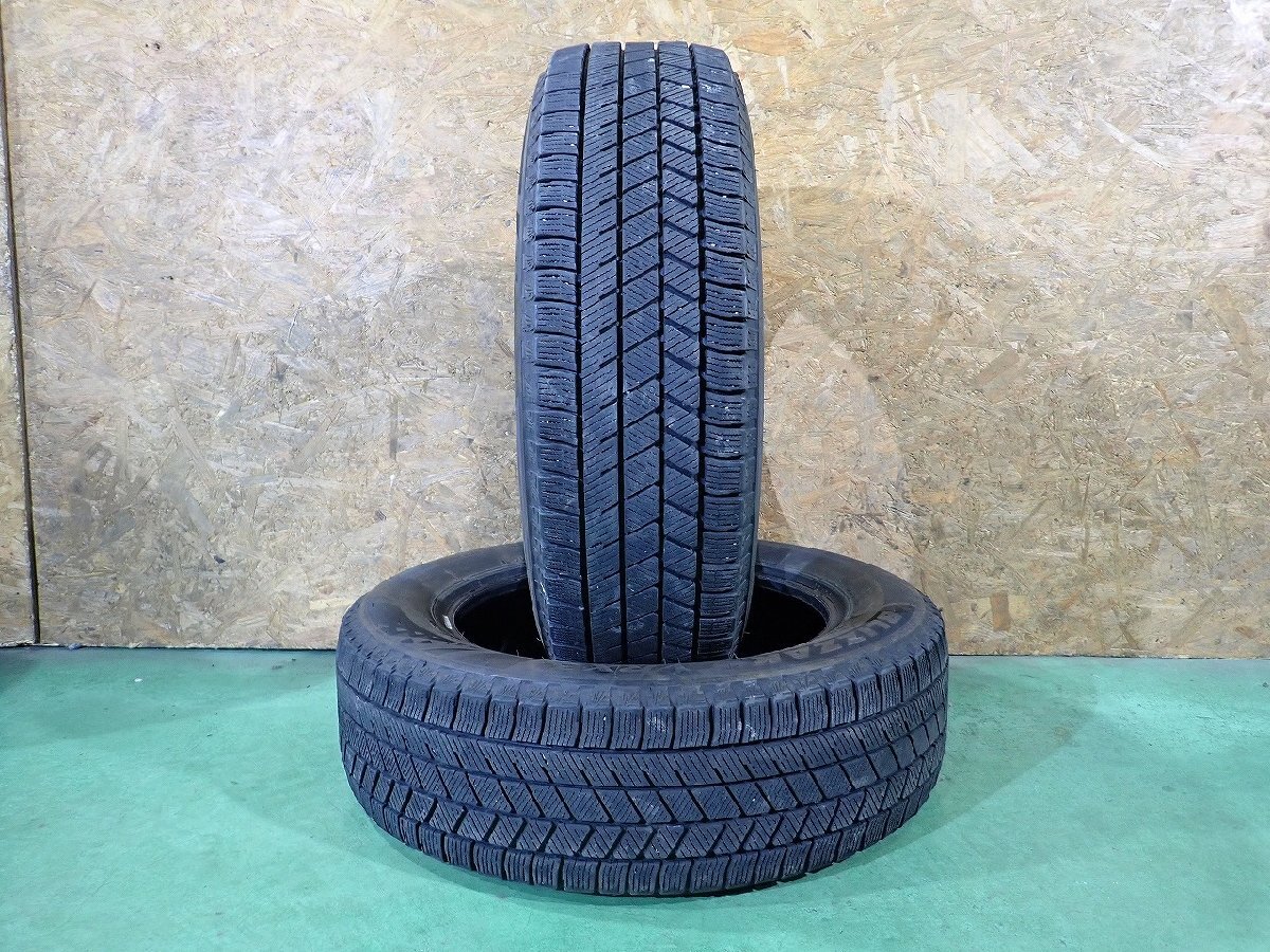 RK12295【送料無料175/65R15】2本 ブリヂストン ブリザック VRX3 中古スタッドレス フィット アクア スペイド等に ≪即決≫拍卖
