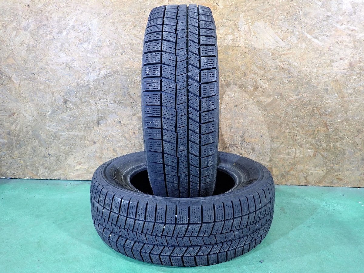 RK12321【送料無料195/65R15】2本 ダンロップ ウィンターマックス WM03 中古スタッドレス ノア VOXY ステップワゴン ≪即決≫拍卖