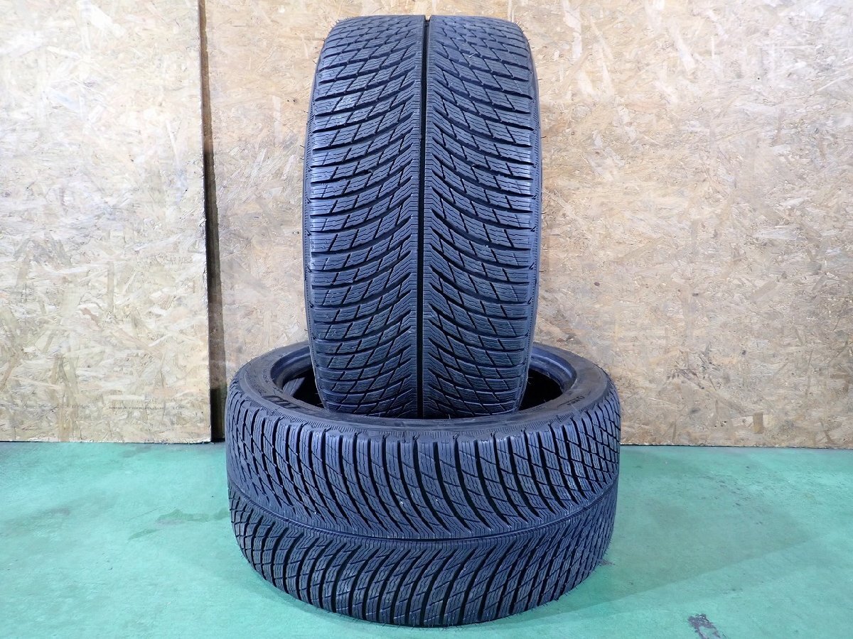 RK12136【送料無料295/35R20】2本 ミシュラン パイロット ALPIN5 中古スタッドレス ベンツ Eクラス SLクラスなどに ≪即決≫拍卖