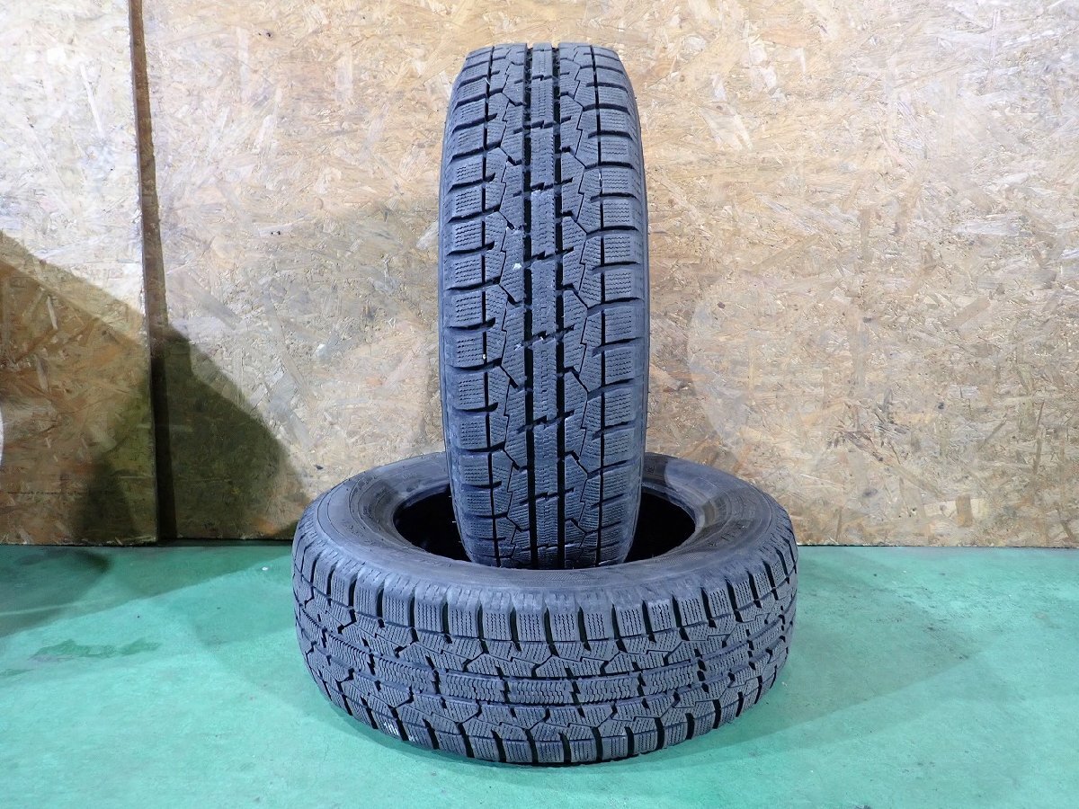 RK12164【送料無料185/65R15】2本 TOYO トーヨータイヤ OBSERVE GARIT GIZ 中古スタッドレス ノート ティーダ フリード ≪即決≫拍卖