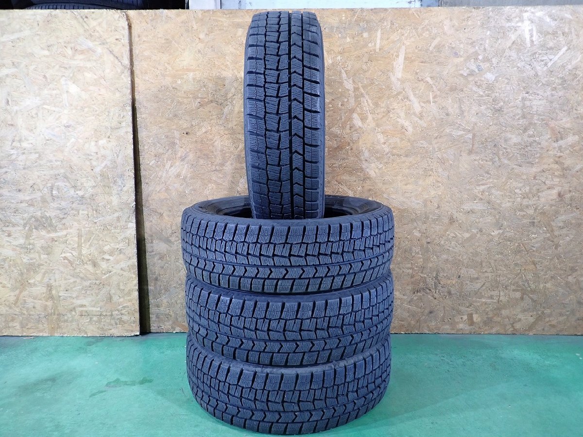 RB4222【送料無料195/65R16】4本 ダンロップ ウィンターマックス WM02 中古スタッドレス ライズ ロッキー 60プリウス等 ≪即決≫拍卖