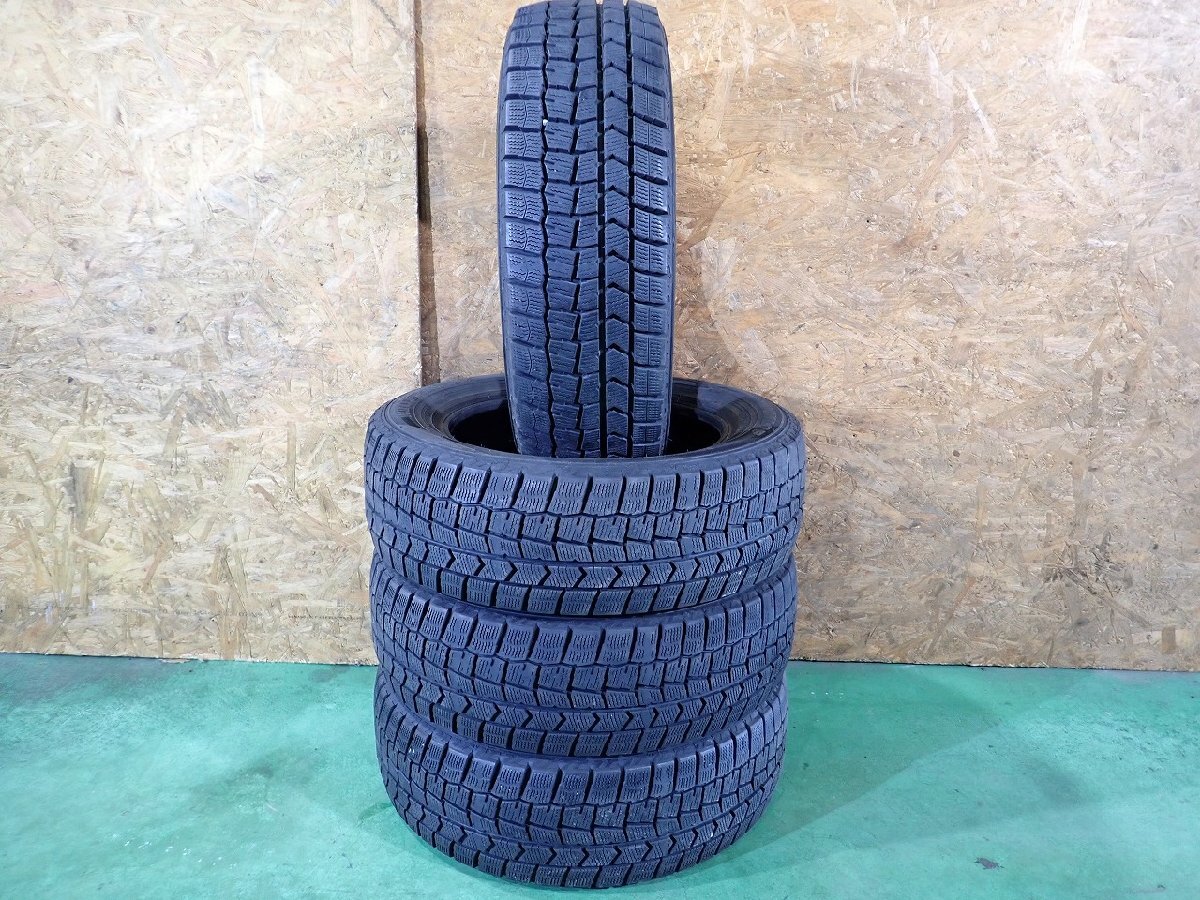 RB4179【送料無料185/60R15】4本 ダンロップ ウィンターマックス WM02 2023年製 中古スタッドレス ヤリス ヴィッツなどに ≪即決≫拍卖